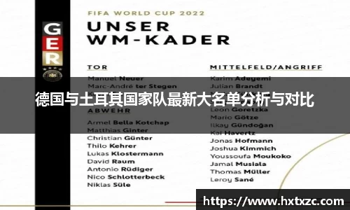 德国与土耳其国家队最新大名单分析与对比